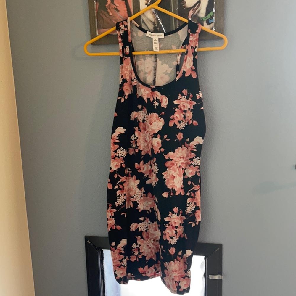 Floral mini dress
